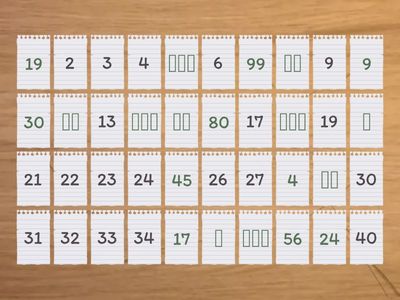 Китайские цифры 1-99