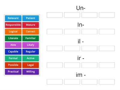 Full Blast : Unit 4 (Vocabulary)