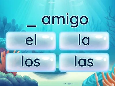 Espanjan EL, LA, LOS, LAS