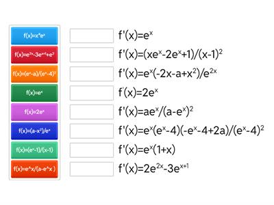 פונקציה מערכית - נגזרת