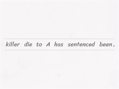 Second year . unit 2 - Grammar . unjumble 
