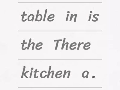 There is / there are