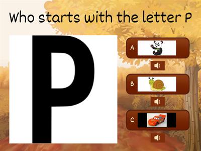 Letter Pp