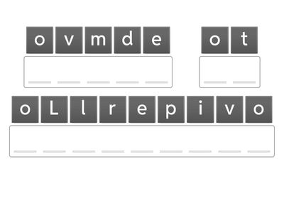 Vocabulary Our Lives