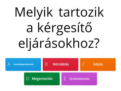 Hőkezelések