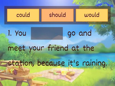  Would, Should, Could  