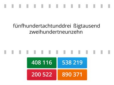 Große Zahlen 