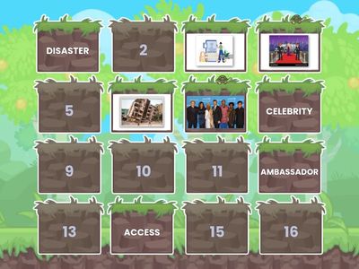 MATCH THE WORD WITH THE RIGHT PICTURE