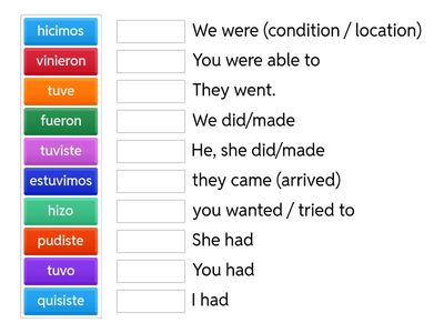 Irregular Preterit - Los primos locos 2