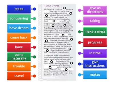 Speakout intermediate Unit 9.2/ Collocations