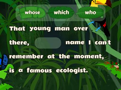 F3 who which where whose