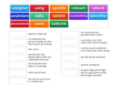 Ordlista, källkritik