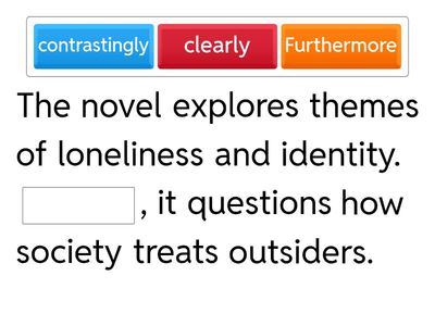 Advanced discourse markers