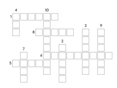  Antonym and Synonym Crossword Puzzle