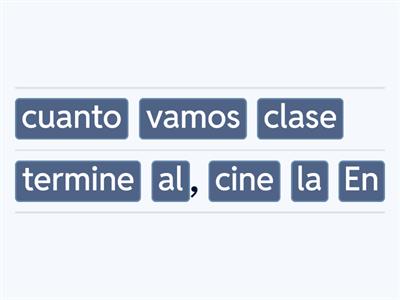 Español B1- Hablando sobre el futuro con el indicativo y el subjuntivo