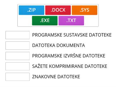 DATOTEČNI NASTAVCI