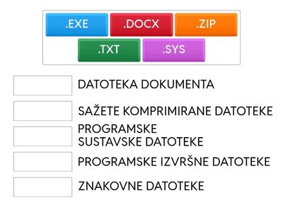 DATOTEČNI NASTAVCI