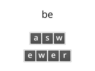 Irregular verbs 3 forms !