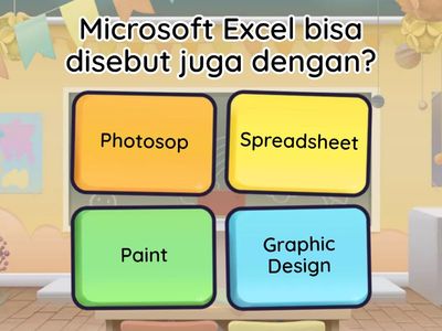 Microsoft excel kelas 8