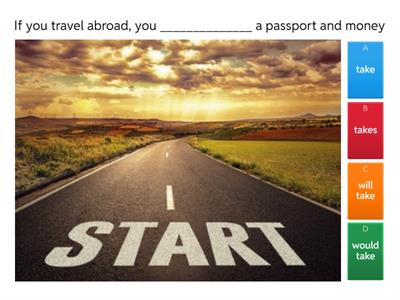 Zero First Second conditionals