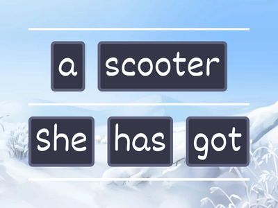 Grammar Have/Has got IE2