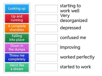 Idioms for everyday situations