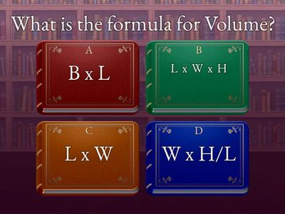 Volume of Rectangular Prisms