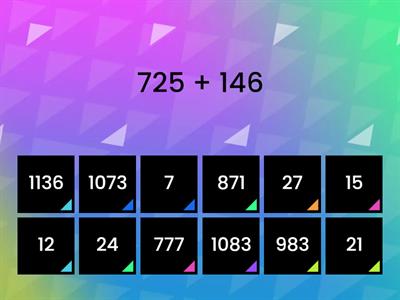 addition and multiplication