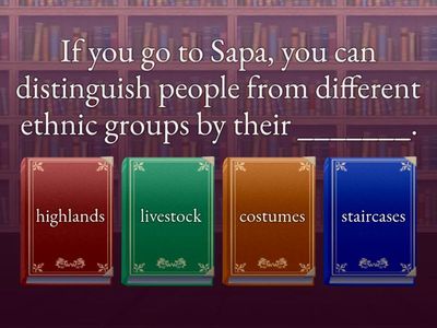 Ethnic Groups and Traditions Quiz