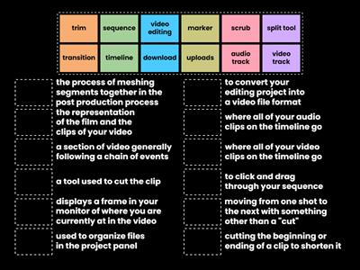 Canva Video Editing Terms