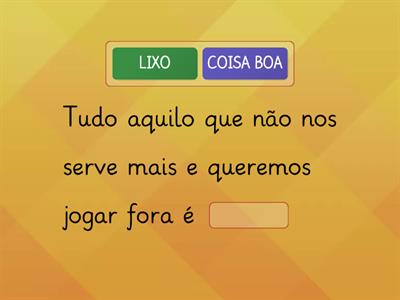 lixo e reciclagem