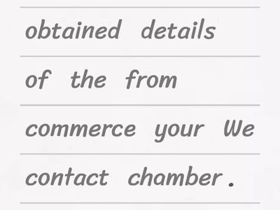 Unscrable Phrases for Enquiries