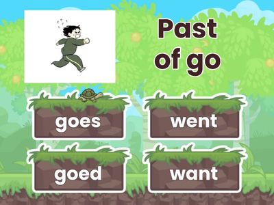 Past Simple verbs basic 24 (regular and irregular)