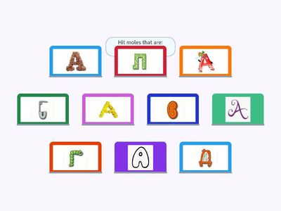 Паймай літару А