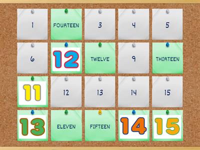 NUMBER MATCHING