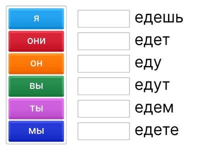 Дорога в Россию глаголы движения ехать3