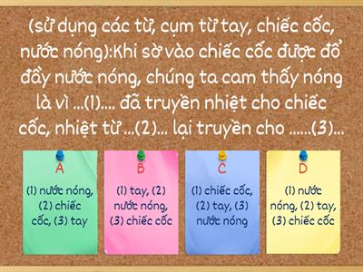 Bài 50: Nóng, lạnh và nhiệt độ