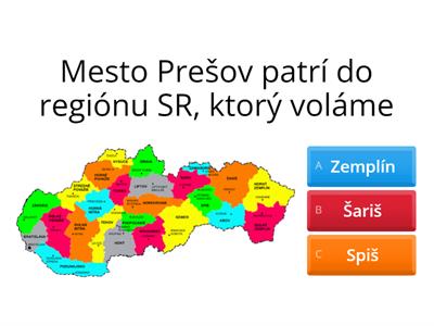 PREŠOV s okolím