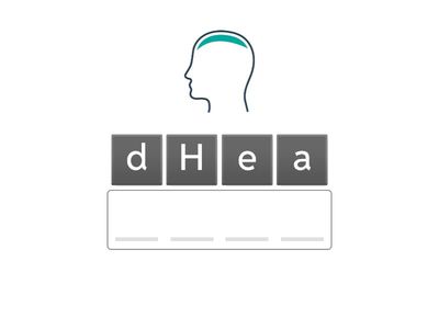 PARTES DEL CUERPO -ejercicio practico - para recuperación