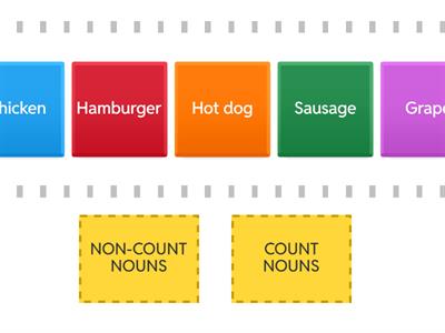 Group 2: Non-count & count nouns