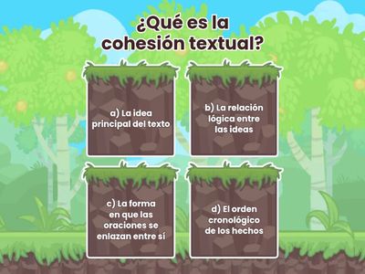 Cohesion y coherencia textual