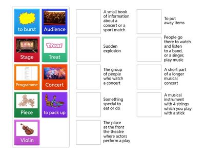 Word Definition Match