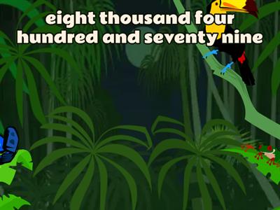 Read the number (digits)