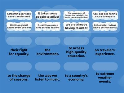 change vocabulary, speakout upper-intermediate 5