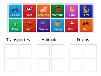 categorización