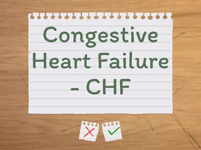 Cardiovascular System (9 terms)