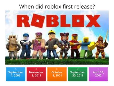 roblox quiz