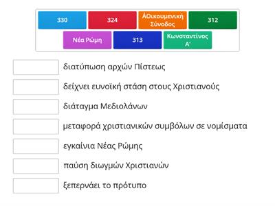 από τη Ρώμη στη νέα Ρώμη β΄γυμνασίου