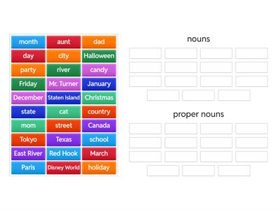 Nouns Or Proper Noun