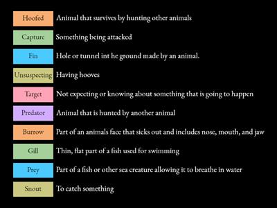 G5 - Predators and Their Prey